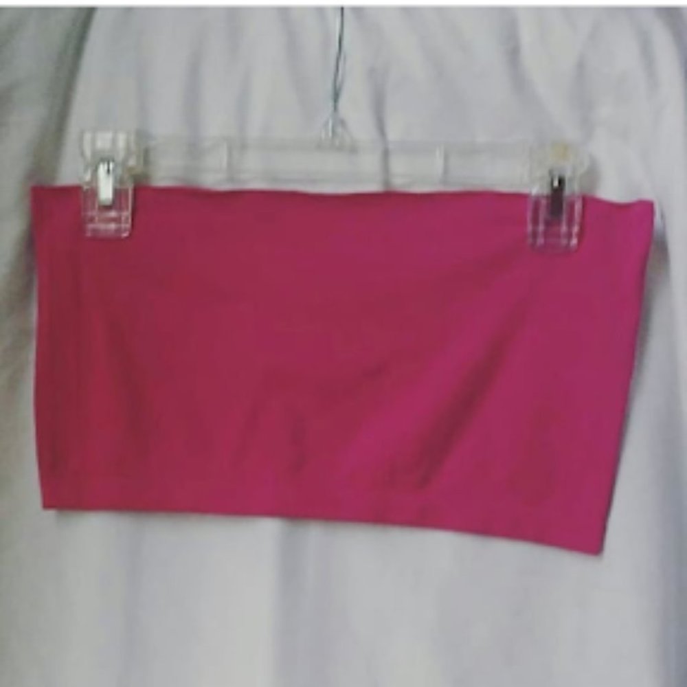 Pink tube top